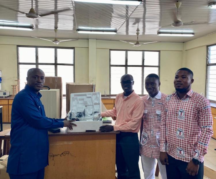Faculty of Health Sciences at KsTU Receives Donation of Clinical Microscopes to Enhance Teaching and Research