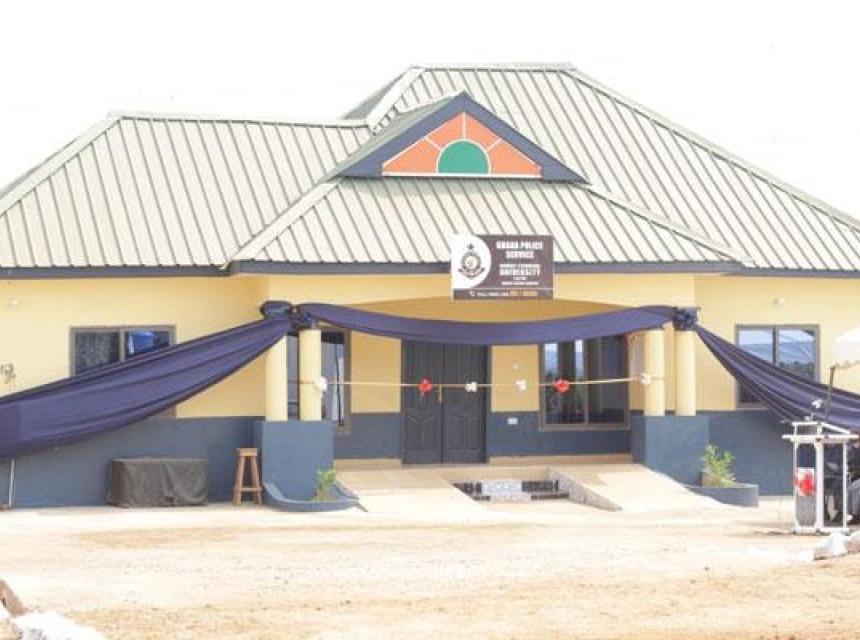KsTU Builds Police Station for The Adako Jachie Community