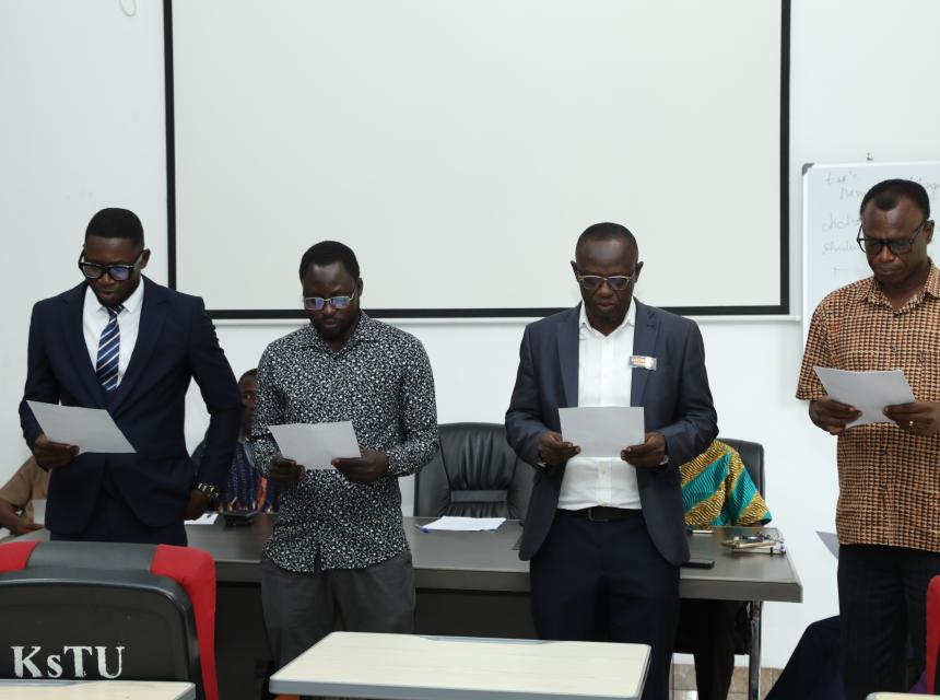 GRASAG–KsTU Constitutes Interim Executives at Handing Over Ceremony